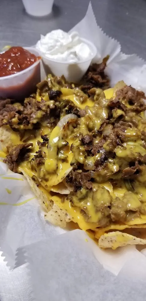 Loaded Steak Nachos